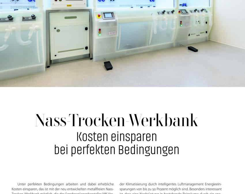 MK Versuchanlagen presents wet workbench