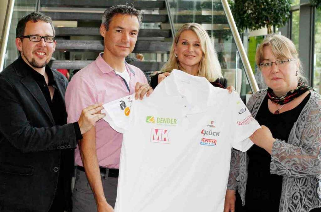 MK supported ultra-athletes Sven Franke in the charity run for sick children