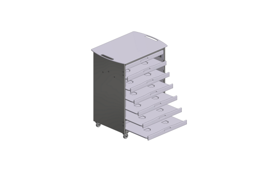 Transport- und Aufbewahrungswagen