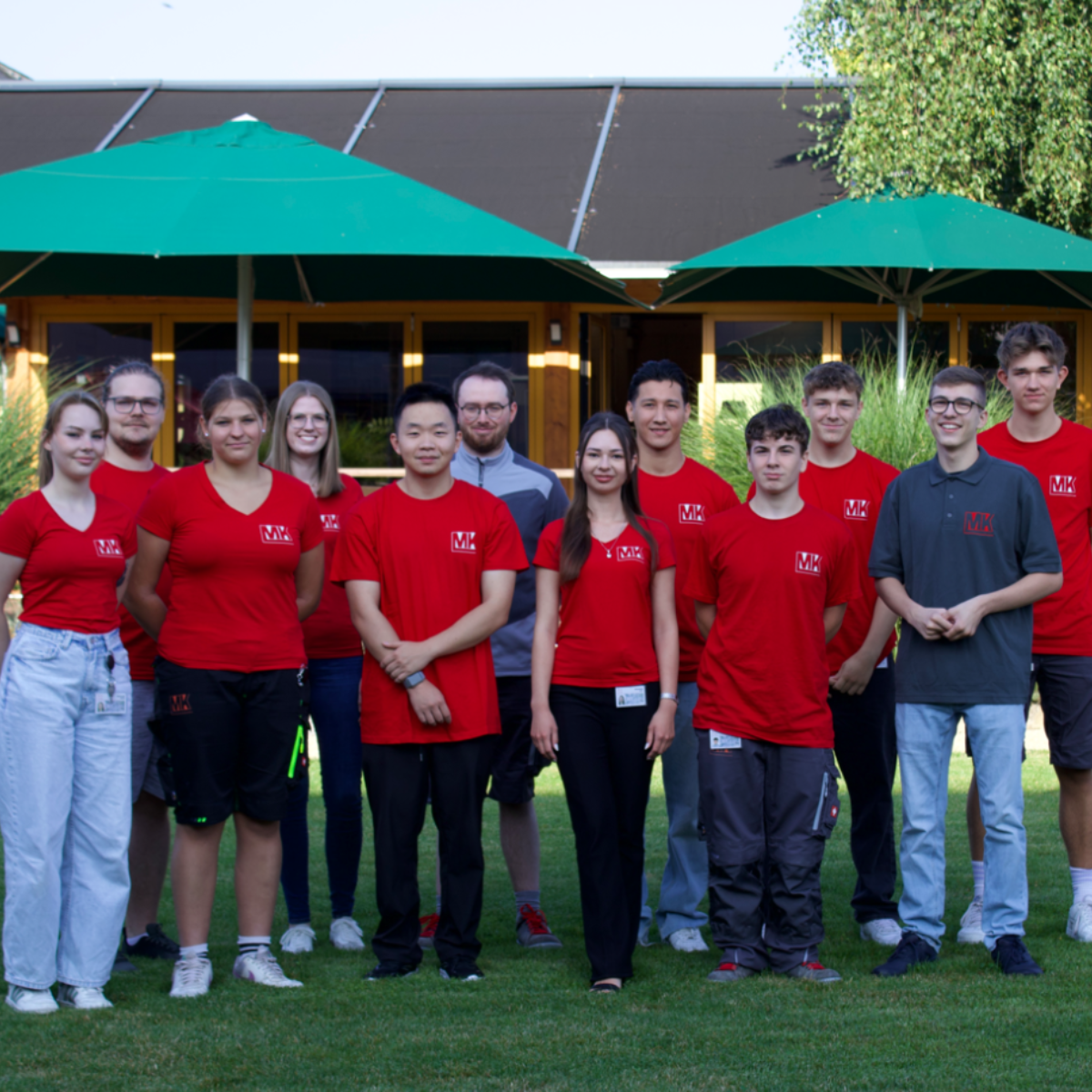 Eleven new trainees started on August 1 at MK Versuchsanlagen