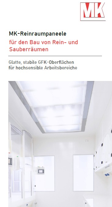 MK-Reinraumpaneele für den Bau von Rein- und Sauberräumen